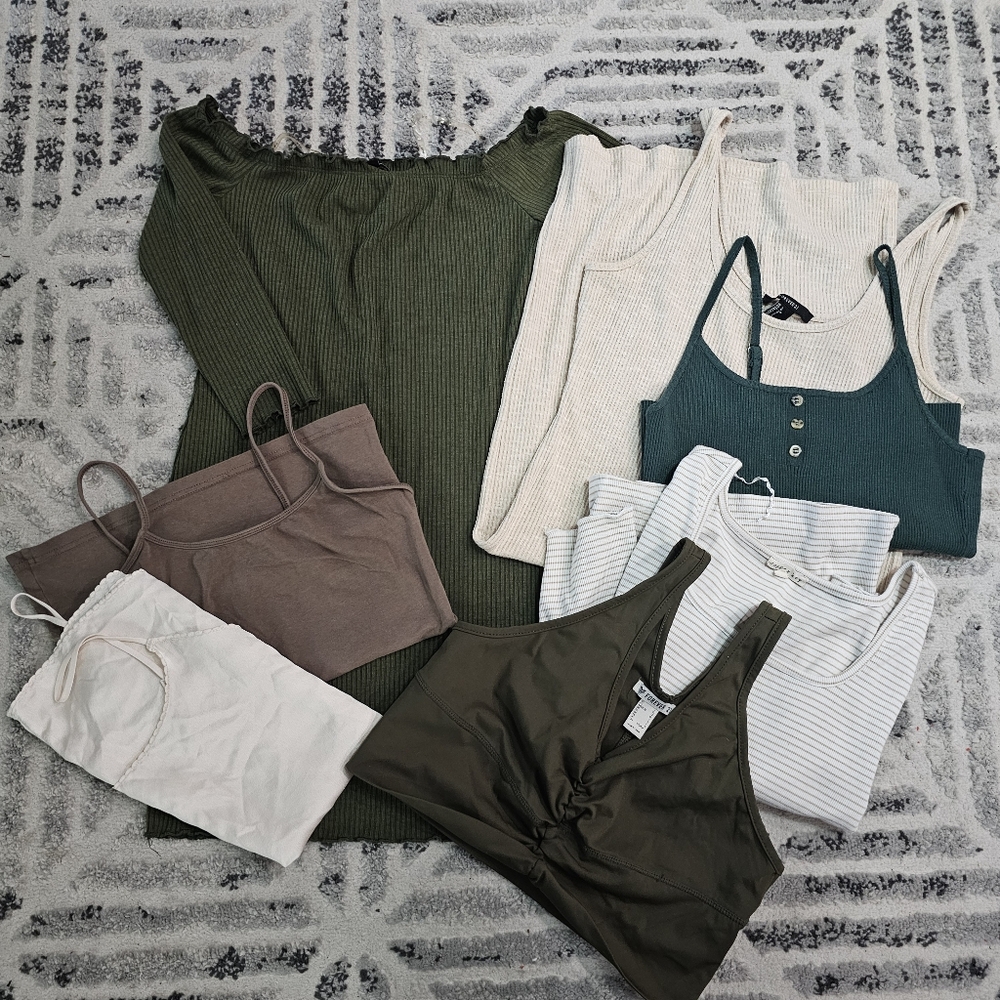 7 Cream & Olive Bundle